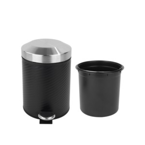 Smart Steel <strong>Garbage</strong> Bin Cleaning Kitchen Dustbin 5l Step Trash <strong>Can</strong> Round Kitchen Trash <strong>Can</strong> - Product Image 3
