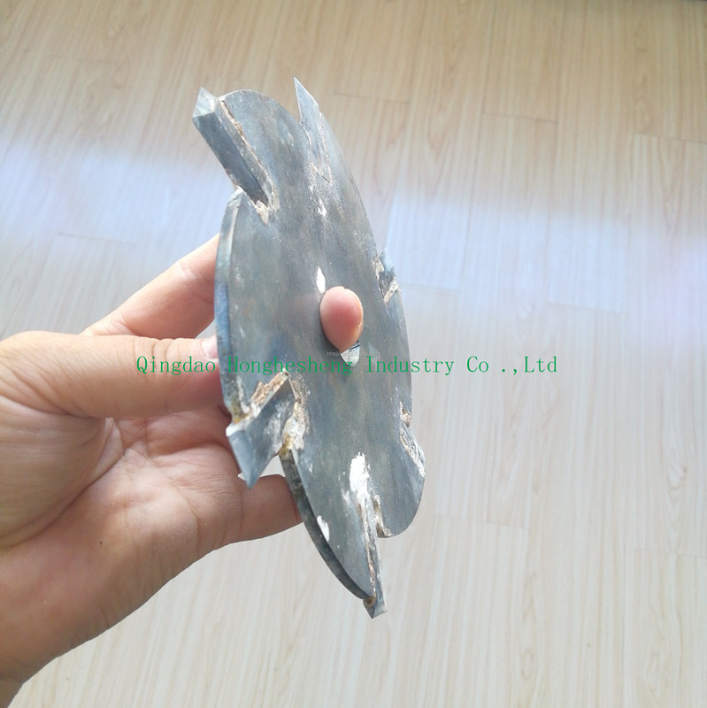 polishing machine round cutting blade for waste tyre sidewall cutter