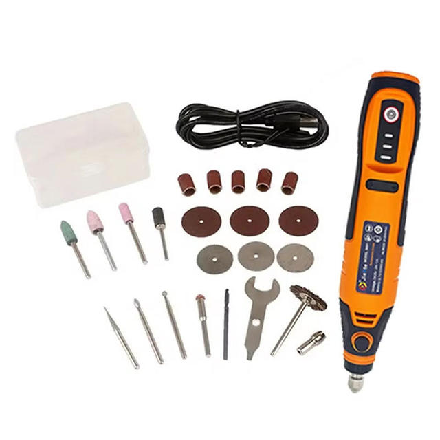 21000rpm Battery-Powered USB Cordless Rotary Tool Dremel Mini Drill Engraving Pen Electric Mini Wireless Drill Accessories DIY