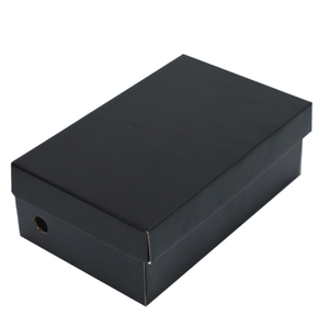 Corrugated Clamshell <strong>Boot</strong> <strong>Box</strong> Kraft Paper Folding Trinket Kraft Paper Carton <strong>Box</strong> for Shoes Packaging - Product Image 4