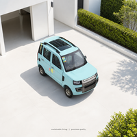 Nouvelle voiture électrique compacte à 4 roues motrices, élégante et tendance, idéale pour les trajets urbains et le shopping