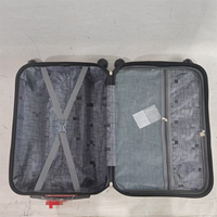 Valise de voyage en ABS légère de style moderne de luxe pour homme, 3 pièces, avec fermeture à glissière pour une utilisation à l'aéroport