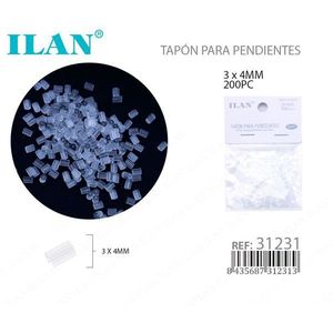 Il <b>Earring</b> <b>Backs</b> 3x4mm 200pcs For Jewelry Making - Product Image 3