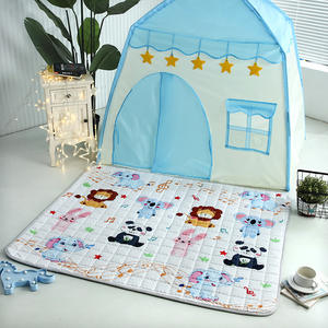 <span class=keywords><strong>Tapis</strong></span> <span class=keywords><strong>de</strong></span> jeu hexagonal carré en coton pour aire <span class=keywords><strong>de</strong></span> jeux, <span class=keywords><strong>tapis</strong></span> <span class=keywords><strong>de</strong></span> sol doux unisexe pour bébés <span class=keywords><strong>de</strong></span> 2 à 4 ans, imperméable, épaisseur 1,5 cm, pour ramper et jouer - Product Image 5