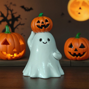 Figurine de fantôme d'Halloween, mini-statue, décorations de table, effrayantes, pour fête, maison, bureau, intérieur, décorations de fête - Product Image 4