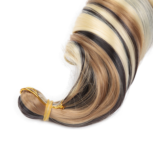 Extensiones de Cabello Sintético con Ondas <span class=keywords><strong>Sueltas</strong></span> en Espiral, Fibra de Alta Temperatura de 150g, Rizos Franceses Sedosos - Product Image 4