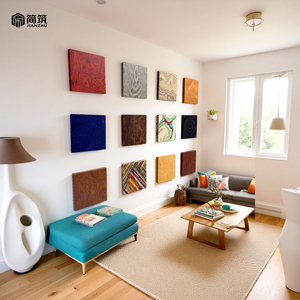 Murales Personalizados de Alta Gama sin Bordes, Estilo Artístico, de Madera Sólida, Diseño Italiano, en Cualquier Combinación, para Decoración del Hogar u Oficina - Product Image 4