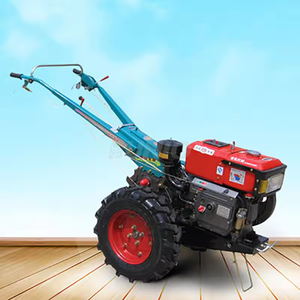 Cultivador de Potencia para Motocicleta Diésel Mini Agrícola al por Mayor de Fábrica, Tractor de Dos Ruedas para Caminar por la Granja, Tractor Multifuncional - Product Image 2
