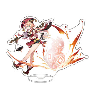 HUAYI Game <span class=keywords><strong>Genshin</strong></span> Impact Cosplay Character Stand Plate acrilico Figure Standees - Product Image 2