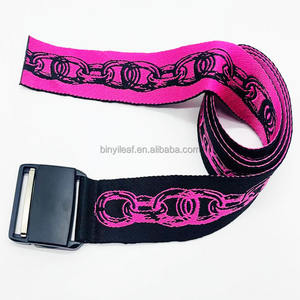 1,5 pulgadas tejido personalizado grabado láser Logo hebilla magnética deportes gimnasio Jacquard esquí Capeesh cinturón Nylon cinturón táctico para hombres - Product Image 2