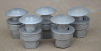 Vis et écrous TR M16*40 Grade 5.8, vis et écrous de raccordement galvanisés sur mesure pour barrières de circulation, produit personnalisé pour le Maroc
