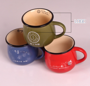 แก้วเซรามิคทรงใหญ่ 150/250/350 มล. ราคาประหยัด ดีไซน์ทันสมัย สามารถสกรีนโลโก้ได้ เหมาะสำหรับกาแฟ <span class=keywords><strong>นม</strong></span> อาหารเช้า ใช้เป็นของที่ระลึกหรือของขวัญ - Product Image 5