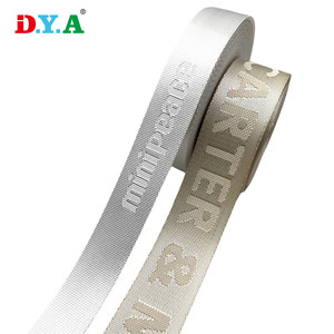 Sangle en <span class=keywords><strong>nylon</strong></span> jacquard avec logo personnalisé, sangle en <span class=keywords><strong>nylon</strong></span> 3D avec logo pour sangle de sac à main - Product Image 4