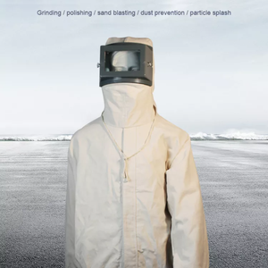 Grande casco per sabbiatura montato sulla testa con eccellente Visibility <span class=keywords><strong>Face</strong></span> <span class=keywords><strong>Shield</strong></span> per la levigatura del cappuccio protettivo - Product Image 6