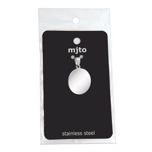 จี้ทรงกลมขนาด 25 มม. ทำจากไทเทเนียมชุบเหล็ก พร้อมอุปกรณ์ตกแต่งเครื่องประดับทอง 18K - มีขนาด 20 มม. 16 มม. 12 มม. 6 มม. - Product Image 2