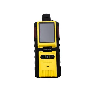 Lango 4 in 1 LCD Display H2S O2 CO Ex Portable Multi Gas Detector IP65 Rechargeable Lithium Battery