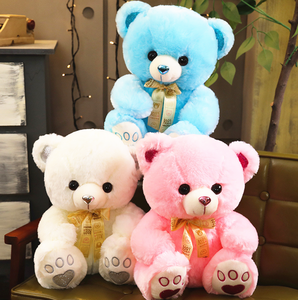 Mignon ours en peluche poupée peluche ours en peluche avec écharpe cadeau d'anniversaire pour enfants cadeau de Saint Valentin - Product Image 2