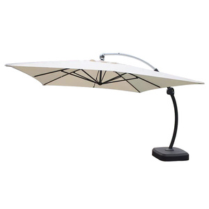 <span class=keywords><strong>Parasol</strong></span> de plage double en aluminium de haute qualité avec couvercle étanche Parapluie droit à commande manuelle en matériau Oxford - Product Image 4