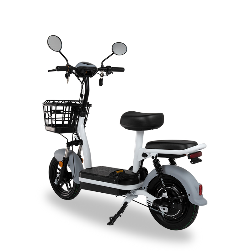 卸売ミニ電動自転車2席350W電動スクーター大人モペット電動