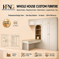 Livraison Mondiale Armoire sur Pied Ajustable Personnalisée Grande Capacité en Forme de L en Bois avec 4 Portes Battantes et Portes Coulissantes Personnalisables