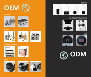 EU Low NOX Intelligent Segmented Combustion For Heating Factory <strong>Gas</strong> <strong>Heater</strong> For Home - Product Image 4