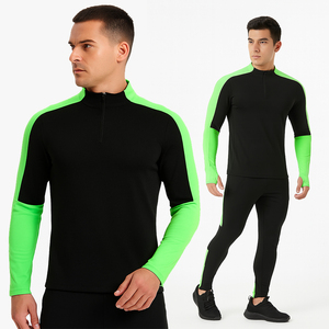 High Quality Soccer Team Tracksuit Sport Long Sleeve <b>Jackets</b> Custom logo Sport Wear for Men Soccer Long Sleeve Tracksuits - Product Image 3