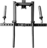 Support de musculation en acier avec pince latérale pour bras et poitrine, entraîneur de contrepoids à ouverture/fermeture libre, équipement de fitness durable