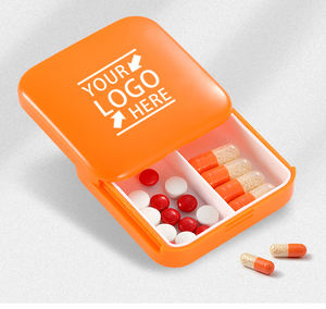 Boîte à pilules Portable pour voyage, boîte de rangement médicale pour médicaments personnalisées sans Bpa, Portable et à 5 compartiments - Product Image 4