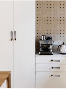 Modern Zinc Alloy Door Handles for Cabinets Wardrobes Drawers Bathroom Living Room Hotel Use-Durable Easy Installation - Product Image 4