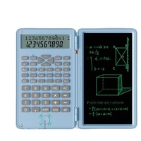 Calculatrice scientifique multifonctionnelle avec tableau d'écriture, mini calculatrice pour la maison, le bureau, les examens, l'apprentissage