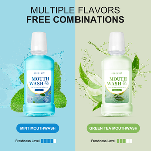 Zahnpflege Mundgeruch Behandlung Natürliche Bio-Minze Erfrischendes Mundwasser Tiefen reinigung - Product Image 6