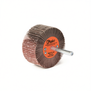Ttake Abrasive Flap <b>Wheel</b> 40x15 Mm 60 Grit 6 Mm Shaft For Metal <b>Grinding</b> - Product Image 2