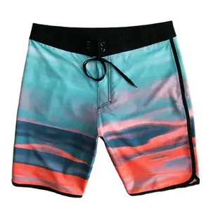 Fabriek Direct Gespikkeld Heldere Kleur Nieuwe Ontwerp Mens Boardshorts Swim Shorts