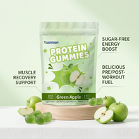 Bonbons gélifiés protéinés VitaSpring OEM, suppléments énergétiques sportifs, boost d'énergie, naturels, halal, pré-entraînement, organiques, végétaliens