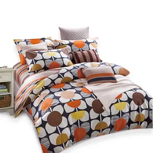 KOSMOS modern new design 100% cotton comfortable bed sheet sets bedding