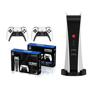 Uscita HD Retro Console di gioco classica Controller Wireless Arcade Game Station con Console per videogiochi 3D 4K stile PS5 per ps5