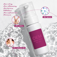 Vente en gros d'hygiène féminine biologique Ph équilibré acide borique nettoyant pour soins intimes vaginaux 60ml Yoni Probiotic Wash