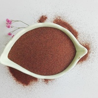 Sable de grenat 80 grains Abrasif naturel pour la découpe du verre et le sablage Idéal pour l'usage industriel en usine de pierre