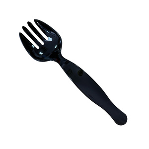DL575 manico lungo monouso in plastica cucchiaio da portata e forchetta per dolci insalata di Pasta - Product Image 5