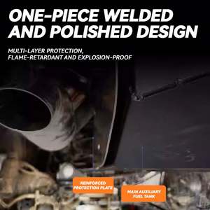 Tanque de Combustible Auxiliar Todoterreno de Acero Inoxidable de Alta Calidad de 110L, Reforzado, Popular, Montaje Bajo Carrocería para Tank 500 Hi4-T - Product Image 4