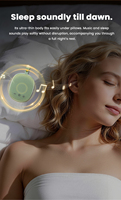 Haut-parleur oreiller ultra-léger pour le sommeil, conduction d'air sous pression, bruit blanc intégré, 10 heures d'autonomie