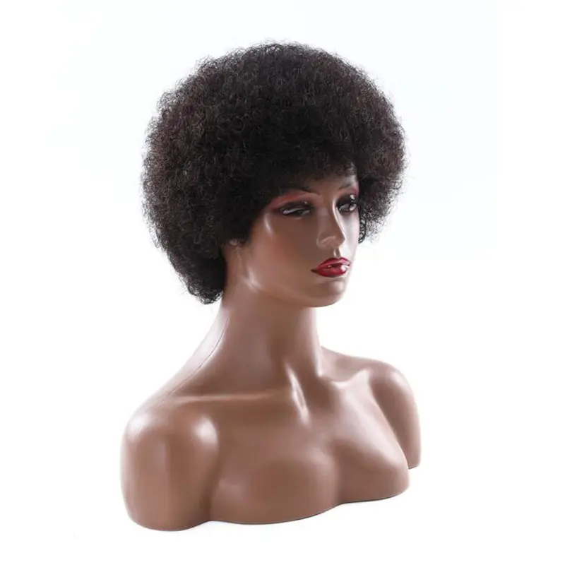 High Grade New Design Afro Curly Wigs Good-Looking Afro Kinky Curly Wig With Bangs