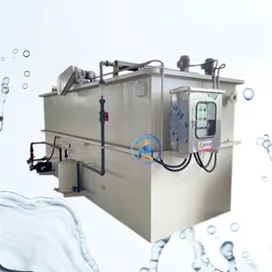 SS304 DAF System With Sedimentation Device Recycling Waste Water Treatment