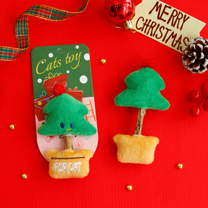 Nuevo Juguete de Madera Original para Gatos de Navidad, Juguete para Masticar para Gatos, Muñeco de Autoentretenimiento, Suministros para Mascotas para Comercio Transfronterizo - Product Image 4
