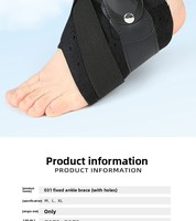 Attelle de cheville robuste avec soutien latéral, manchon de compression respirant pour athlètes, protection de cheville haute performance