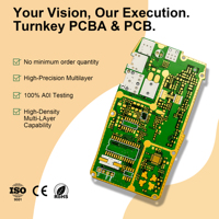 Servicio de Ensamblaje de PCB Personalizado, PCBA de 58 Capas Multicapa, Certificado ISO, 100% Prueba AOI, Sin Pedido Mínimo, Entrega Rápida