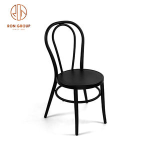 Silla de Metal de malla de acero <span class=keywords><strong>para</strong></span> restaurante, muebles de estilo Vintage con marco de hierro <span class=keywords><strong>para</strong></span> jardín, barbacoa, mesa de comedor y Patio - Product Image 3