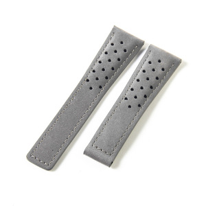 Adecuado para relojes TAG <span class=keywords><strong>Heuer</strong></span> con orificios de ventilación y cierre desplegable de 20, 22 y 24 mm. - Product Image 5