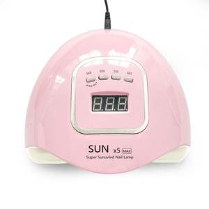 Bonne qualité 80W <span class=keywords><strong>SUN</strong></span> X5 MAX Super Sunuvled professionnel Gel Polish UV-LED lampe à ongles avec Base amovible - Product Image 6