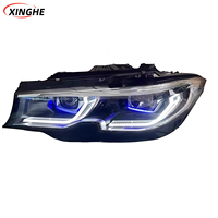 Pour BMW série 3 G28 G20 phares 325 320li édition nocturne feux de jour gauche et droit LED Laser système d'éclairage de voiture